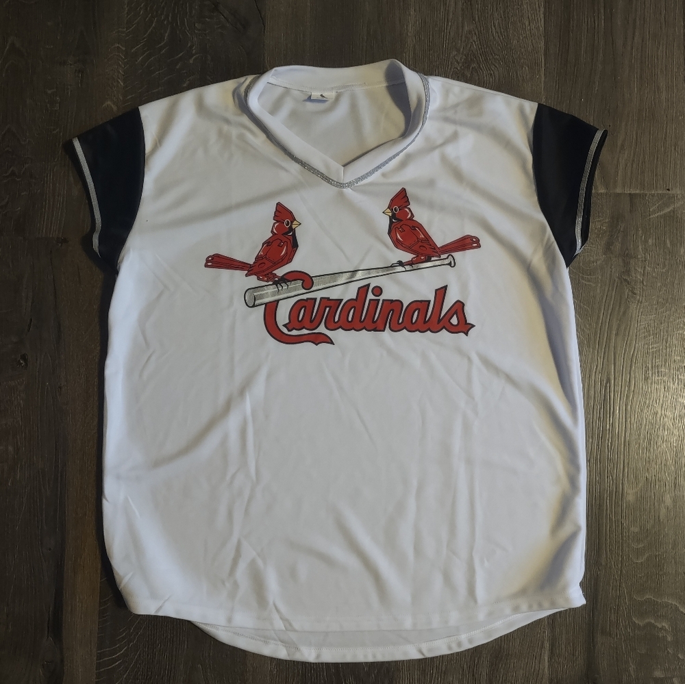 St. Louis Cardinals Turn Ahead The Clock Jersey SGA Busch Stadium Adult XLarge
